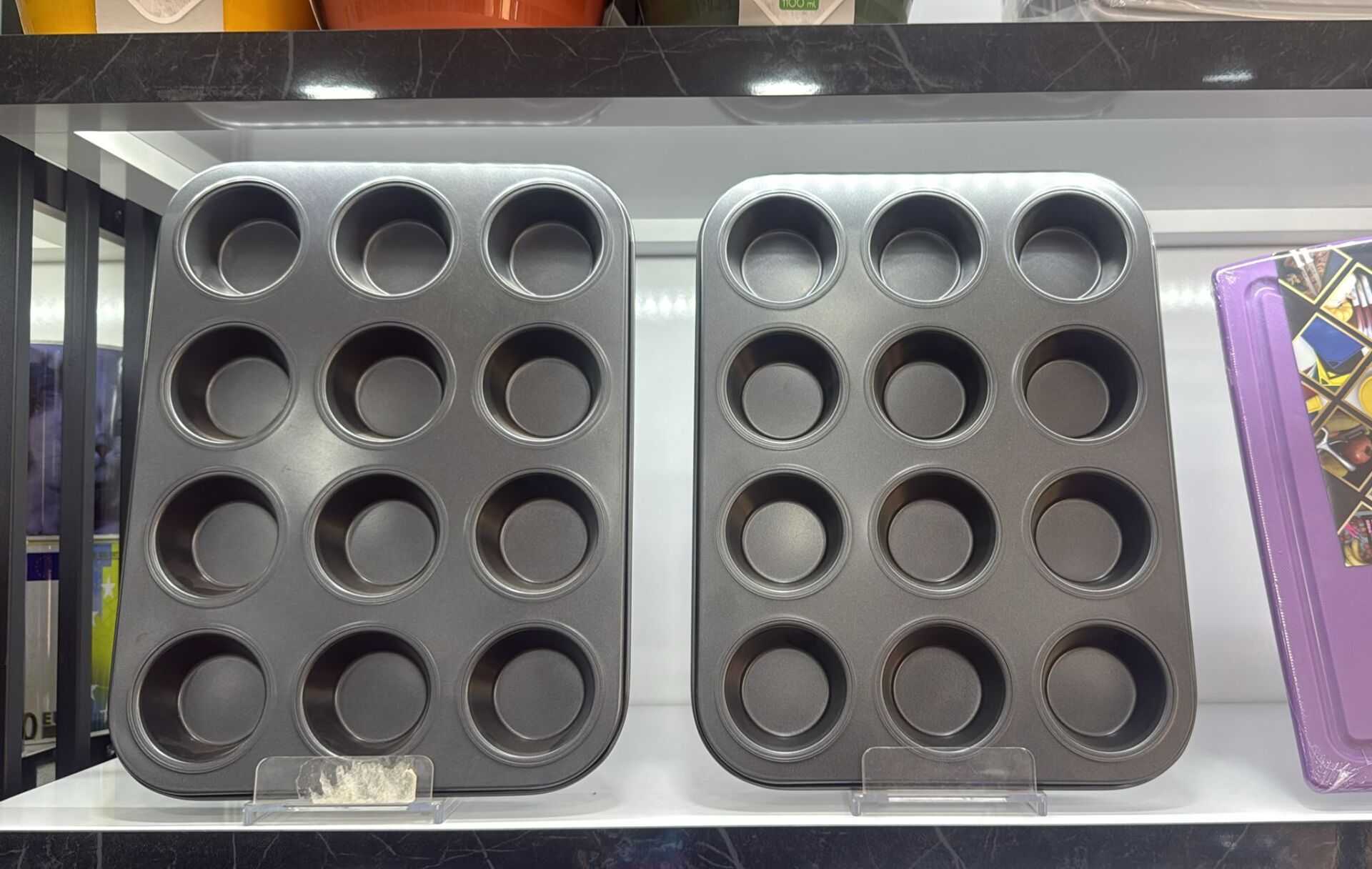 Metal 12 li muffin kalıp