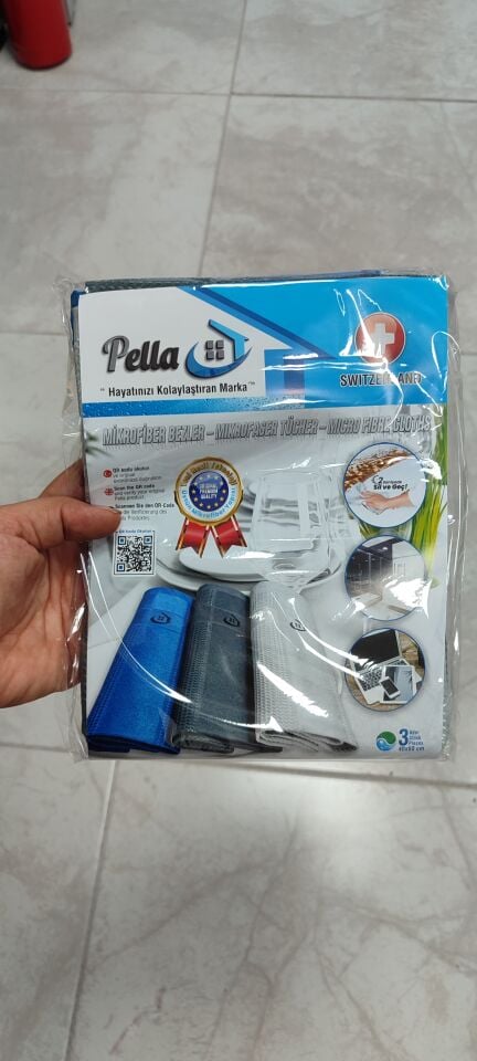 Pella active 3 lu mikrofiber bez