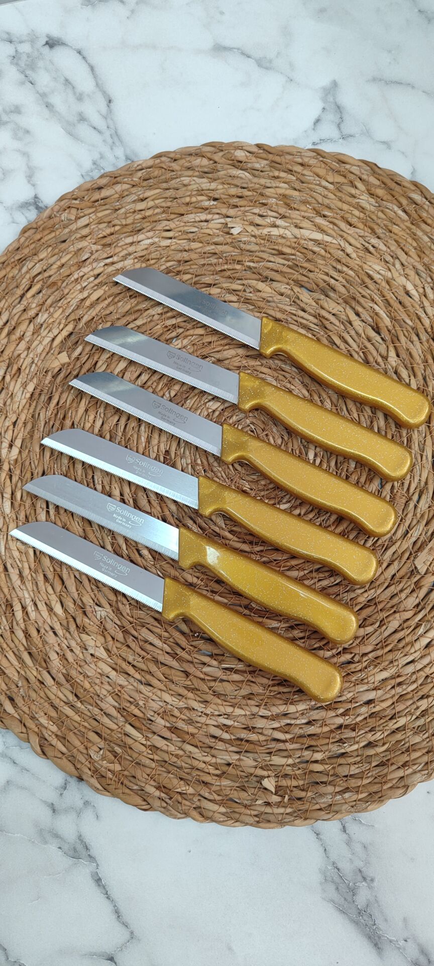 Solingen simli meyve bıçağı gold